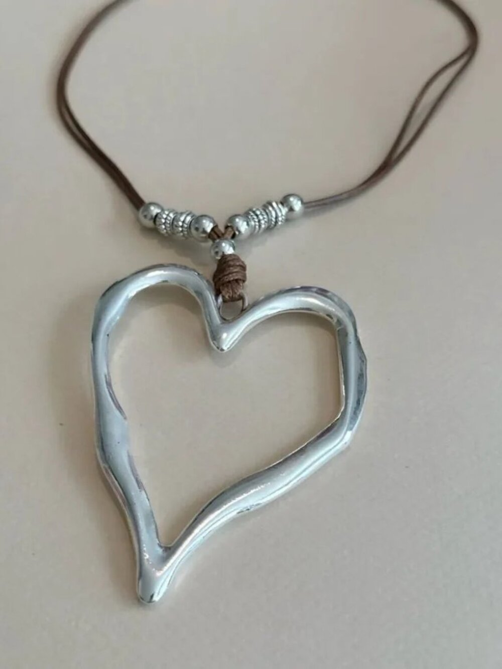 Bohoheart Necklace1493 - Picture 3 of 4